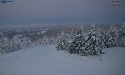 Lysá hora, pohled na západ