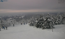 Lysá hora, pohled na západ