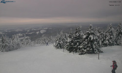 Lysá hora, pohled na západ
