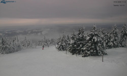 Lysá hora, pohled na západ