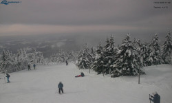 Lysá hora, pohled na západ