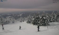 Lysá hora, pohled na západ