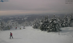 Lysá hora, pohled na západ