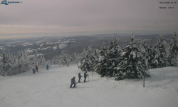 Lysá hora, pohled na západ