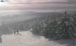 Lysá hora, pohled na západ