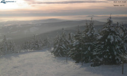 Lysá hora, pohled na západ