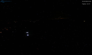 Město Rokytnice nad Jizerou - Lysá hora, pohled na západ - 20.2.2026 v 00:03 Město Rokytnice nad Jizerou - Lysá hora, pohled na západ - 20.2.2026 v 00:03