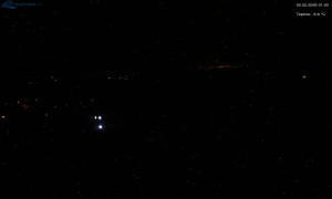 Město Rokytnice nad Jizerou - Lysá hora, pohled na západ - 20.2.2026 v 01:03 Město Rokytnice nad Jizerou - Lysá hora, pohled na západ - 20.2.2026 v 01:03