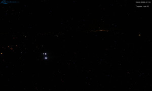 Město Rokytnice nad Jizerou - Lysá hora, pohled na západ - 20.2.2026 v 01:15 Město Rokytnice nad Jizerou - Lysá hora, pohled na západ - 20.2.2026 v 01:15