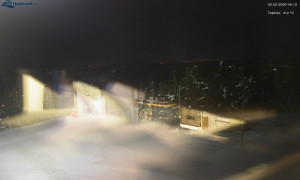 Město Rokytnice nad Jizerou - Lysá hora, pohled na západ - 20.2.2026 v 06:15 Město Rokytnice nad Jizerou - Lysá hora, pohled na západ - 20.2.2026 v 06:15