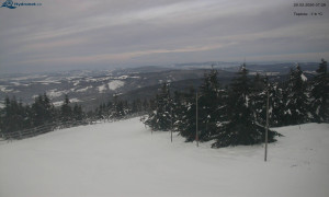 Město Rokytnice nad Jizerou - Lysá hora, pohled na západ - 20.2.2026 v 07:31 Město Rokytnice nad Jizerou - Lysá hora, pohled na západ - 20.2.2026 v 07:31