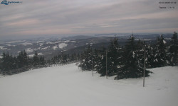 Lysá hora, pohled na západ