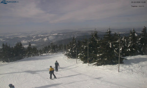 Město Rokytnice nad Jizerou - Lysá hora, pohled na západ - 20.2.2026 v 10:31 Město Rokytnice nad Jizerou - Lysá hora, pohled na západ - 20.2.2026 v 10:31
