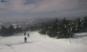 Město Rokytnice nad Jizerou - Lysá hora, pohled na západ - 20.2.2026 v 11:03 Město Rokytnice nad Jizerou - Lysá hora, pohled na západ - 20.2.2026 v 11:03
