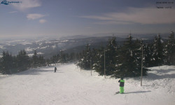 Lysá hora, pohled na západ