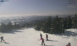 Lysá hora, pohled na západ