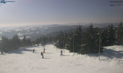 Lysá hora, pohled na západ