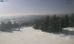 Lysá hora, pohled na západ