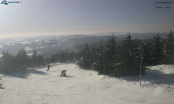 Lysá hora, pohled na západ