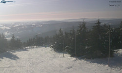 Lysá hora, pohled na západ