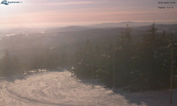 Lysá hora, pohled na západ