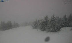 Lysá hora, pohled na západ