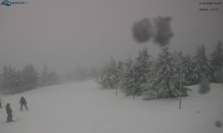 Lysá hora, pohled na západ