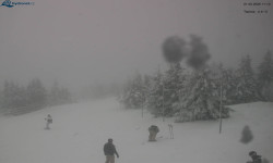 Lysá hora, pohled na západ