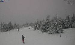 Lysá hora, pohled na západ