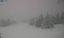 Lysá hora, pohled na západ