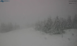 Lysá hora, pohled na západ