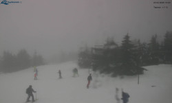 Lysá hora, pohled na západ