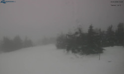 Lysá hora, pohled na západ