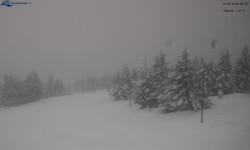 Lysá hora, pohled na západ