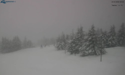 Lysá hora, pohled na západ