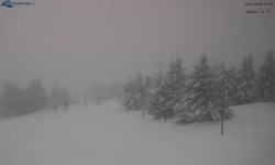 Lysá hora, pohled na západ