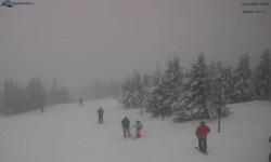 Lysá hora, pohled na západ