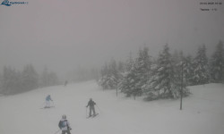 Lysá hora, pohled na západ