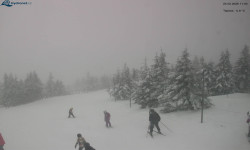 Lysá hora, pohled na západ