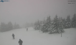 Lysá hora, pohled na západ