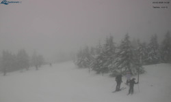 Lysá hora, pohled na západ