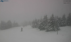 Lysá hora, pohled na západ