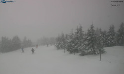 Lysá hora, pohled na západ