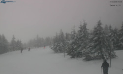 Lysá hora, pohled na západ