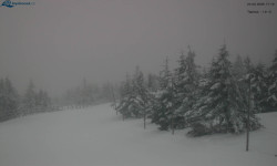 Lysá hora, pohled na západ