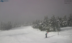 Lysá hora, pohled na západ