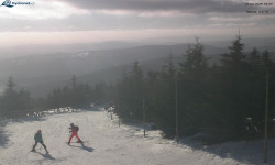 Lysá hora, pohled na západ