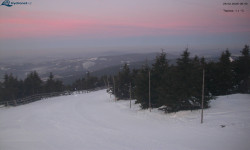 Lysá hora, pohled na západ