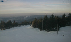 Lysá hora, pohled na západ