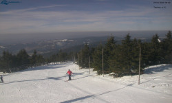 Lysá hora, pohled na západ